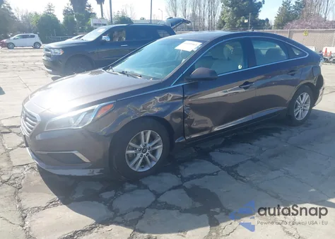2016 Hyundai Sonata Se из США, поврежденный, VIN 5NPE24AF2GH346221